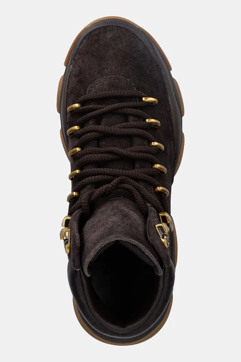 scarpe in camoscio Atlas uomo colore marrone 42F5ATFB5S.251 miniatura 4