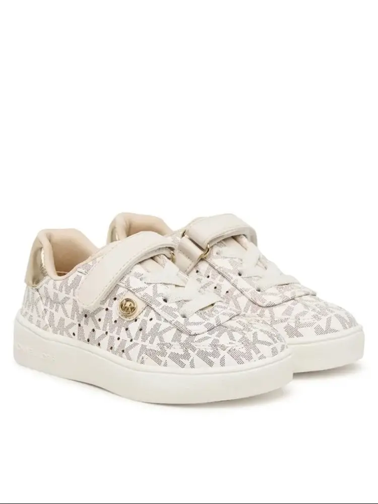 scarpe vanilla bambina in ecopelle logo all over miniatura 2