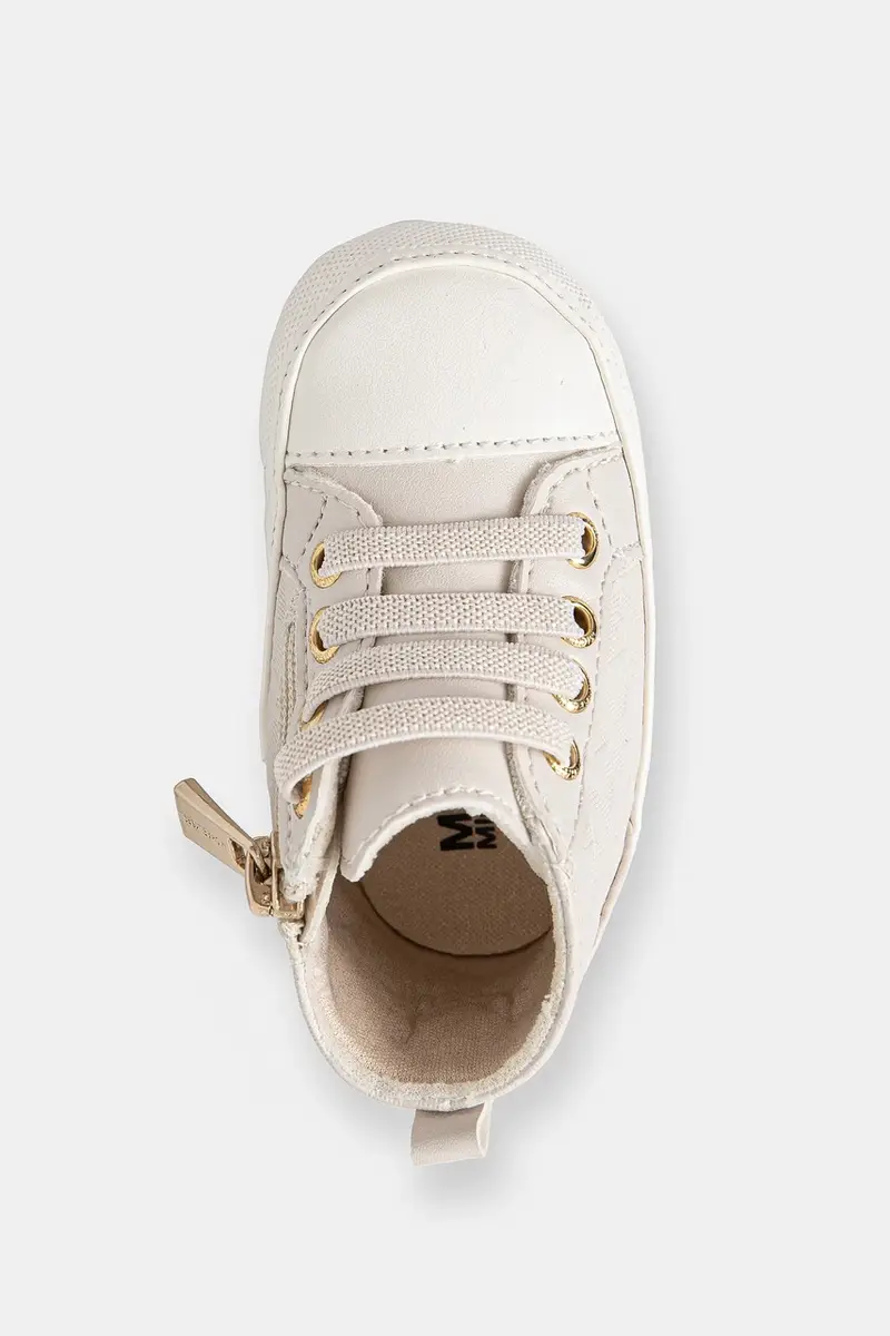 scarpine per neonato/a BABY SPLIT colore beige MK02535256 miniatura 5