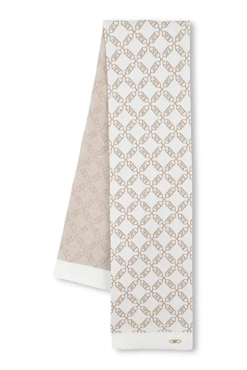 sciarpa bambino/a colore bianco R30536 miniatura 2