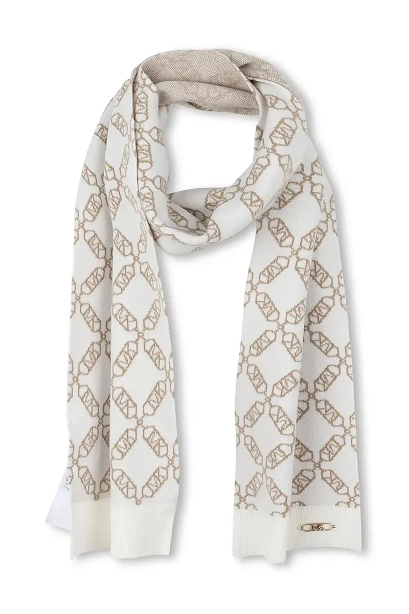 sciarpa bambino/a colore bianco R30536 miniatura 3