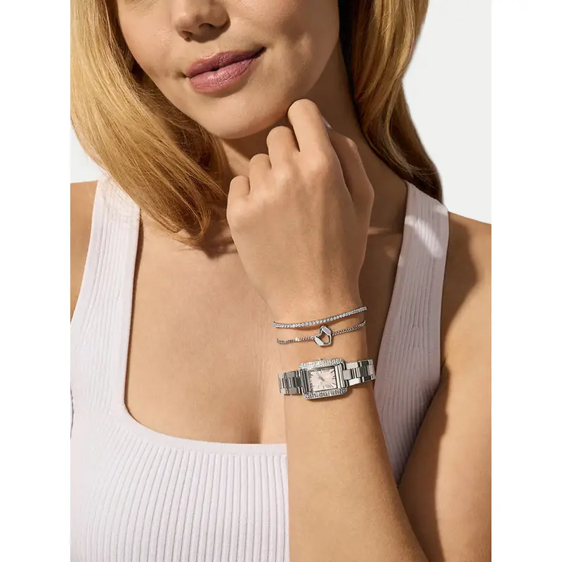 Set orologio e braccialetto Michael Kors Emery Set MK7514SET Argento