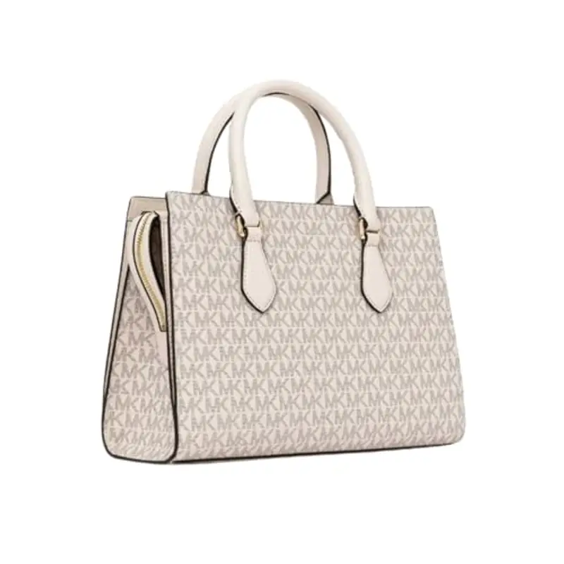Michael Kors Sheila - Borsa da donna, misura media, crema, 11 pulgadas x 8 pulgadas x 3.25 pulgadas miniatura 2