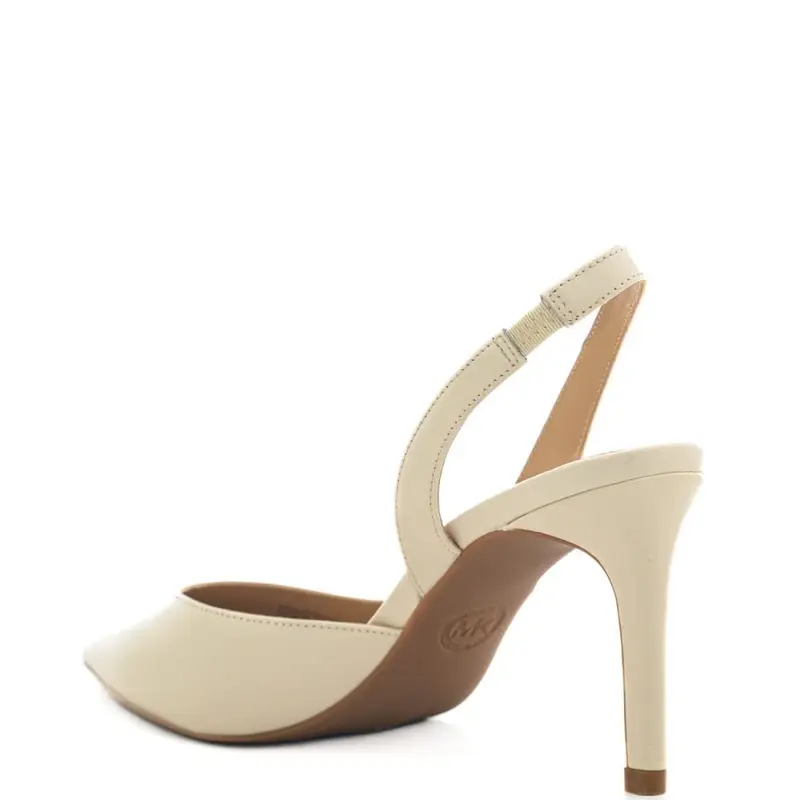 Michael Kors slingback alte da donna alina flex crema miniatura 3