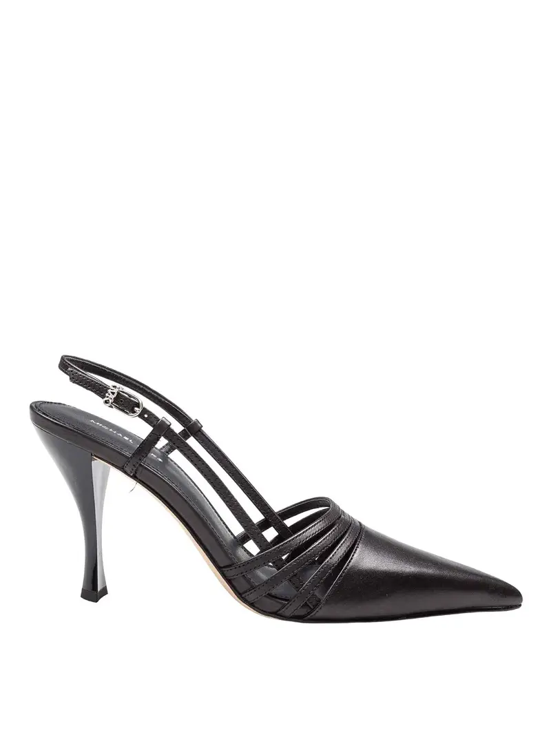 Slingback Haisley In Pelle Colore Nero