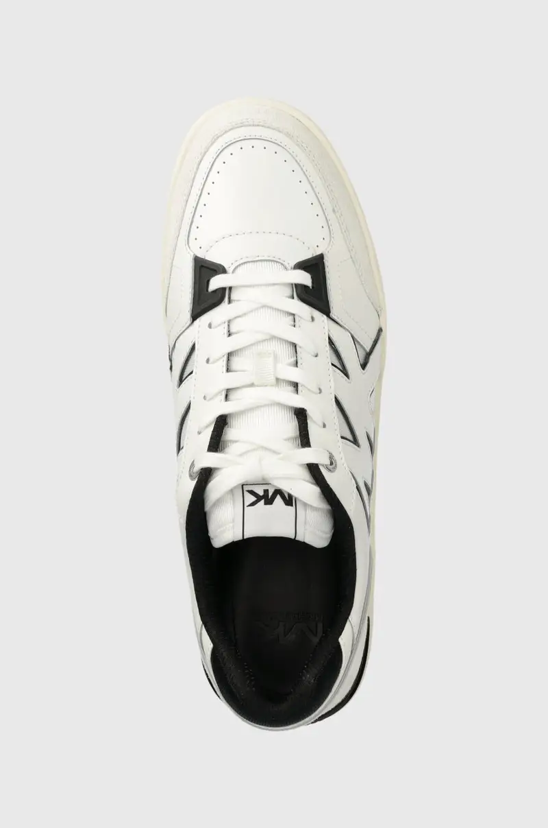 sneakers in pelle Rebel colore bianco 42S4RBFS1D 987 miniatura 4