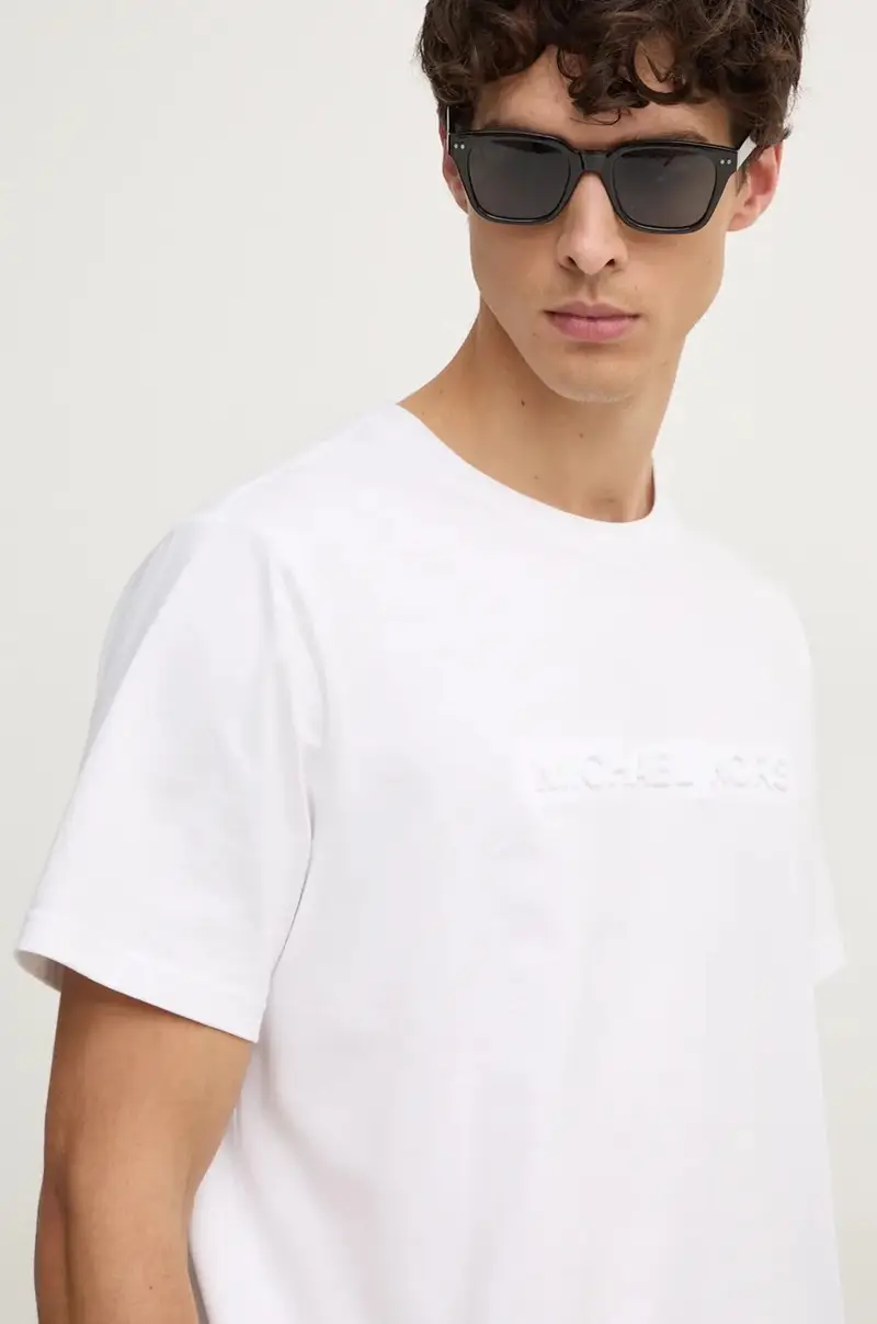 Michael Kors T-shirt Uomo Bianco 3242845 miniatura 4