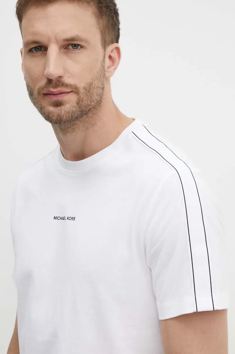 Michael Kors T-shirt Uomo Bianco 3576757 miniatura 4