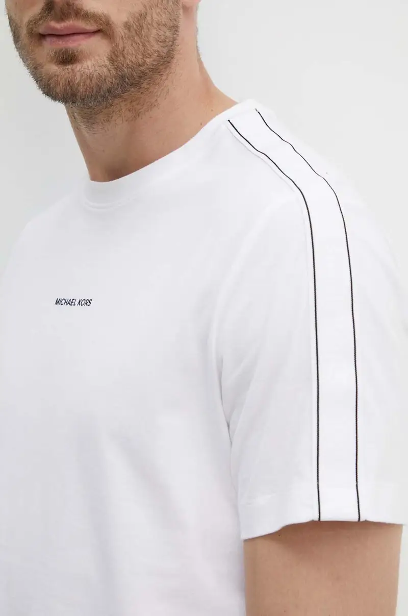 Michael Kors T-shirt Uomo Bianco 3576757 miniatura 5