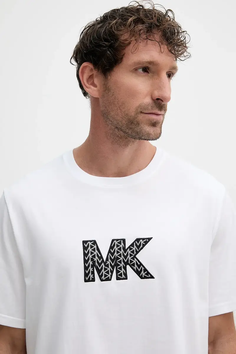 Michael Kors T-shirt Uomo Bianco 3577456 miniatura 4