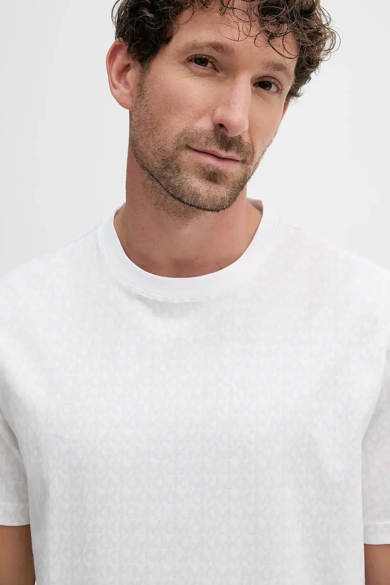 Michael Kors T-shirt Uomo Bianco 3577464 miniatura 4