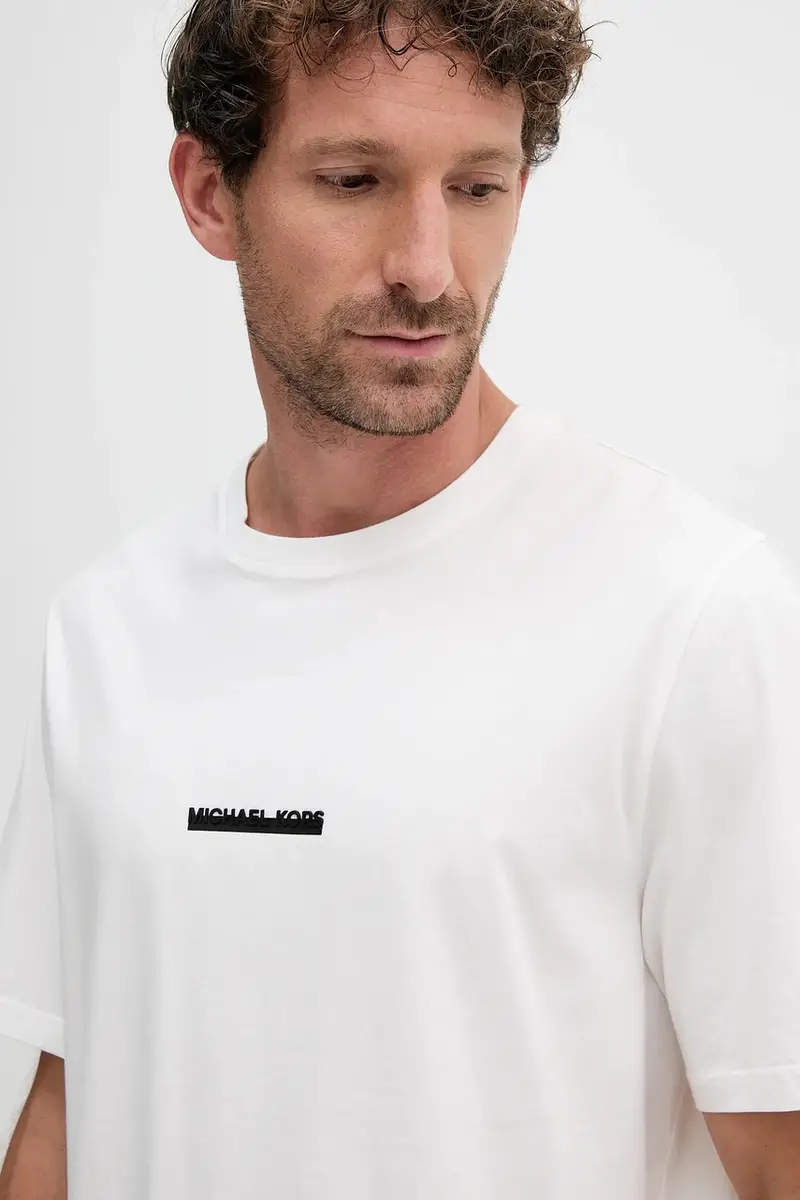 Michael Kors T-shirt Uomo Bianco 3577454 miniatura 4