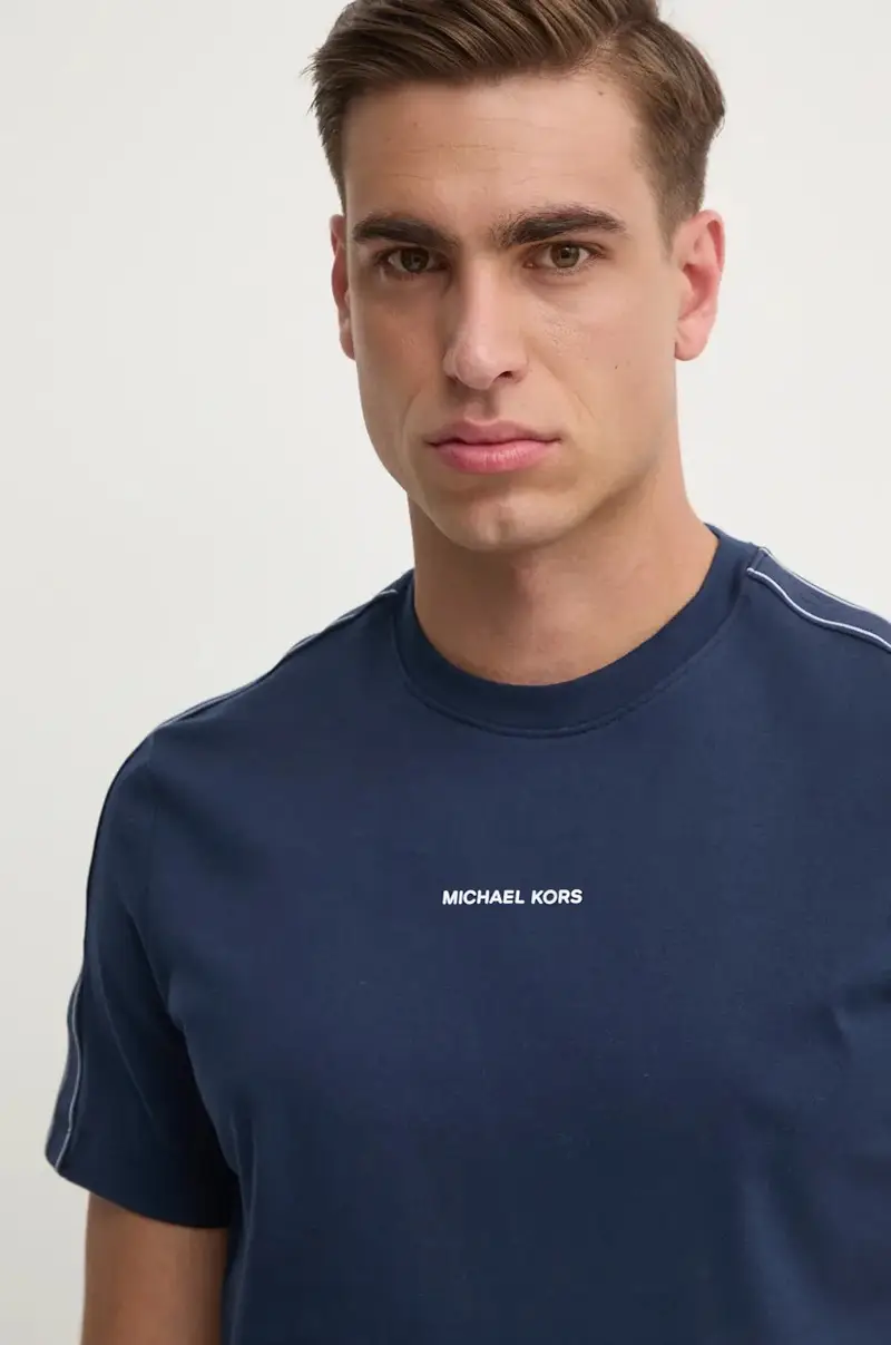 Michael Kors T-shirt Uomo Blu 3133242 miniatura 4