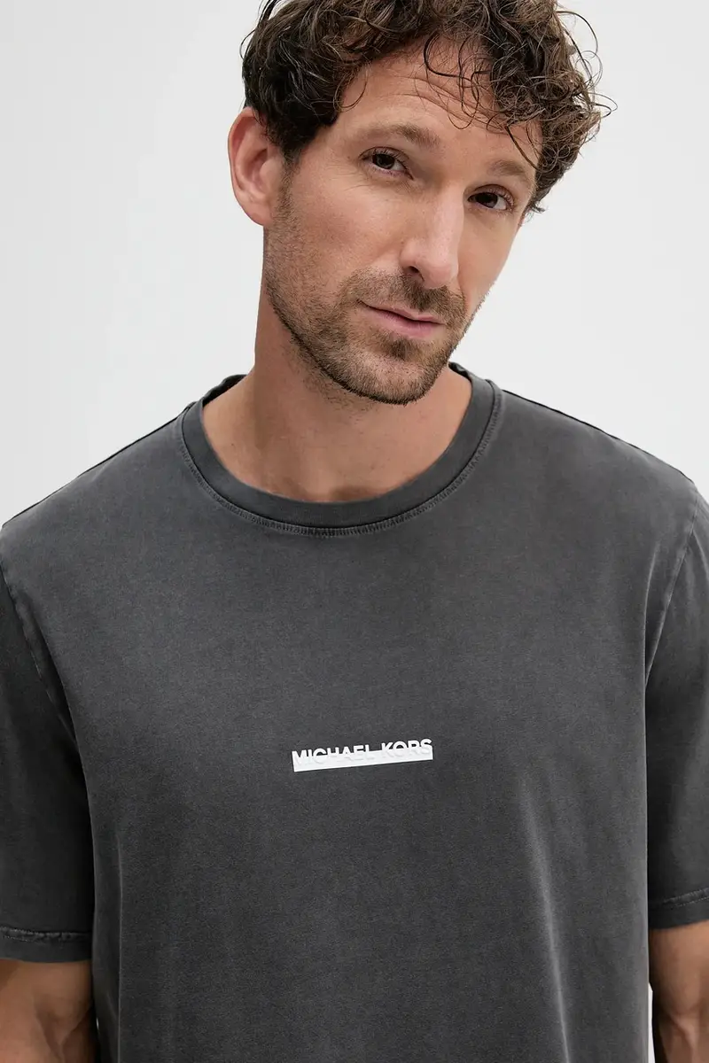 Michael Kors T-shirt Uomo Grigio 3610062 miniatura 4