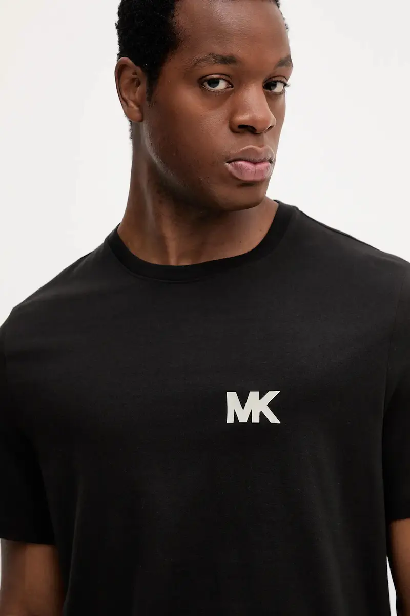 Michael Kors T-shirt Uomo Nero 3647381 miniatura 4