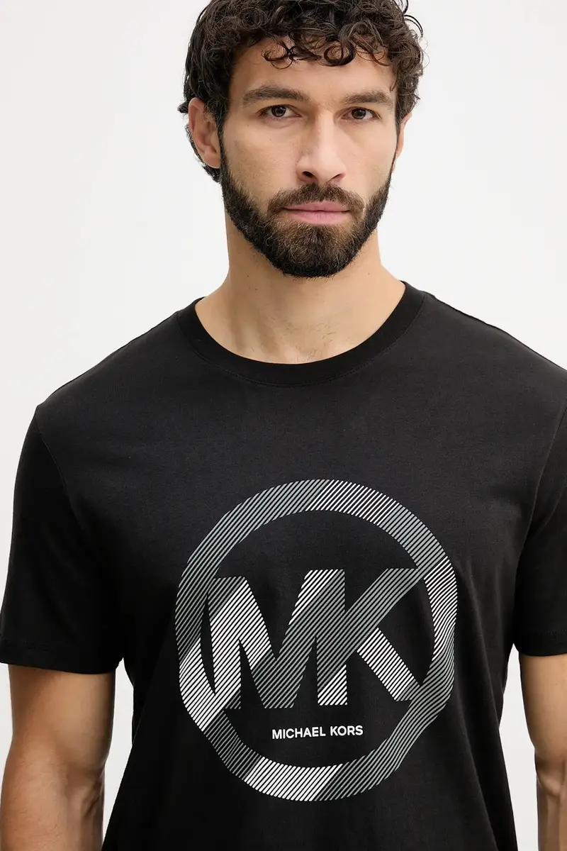 Michael Kors T-shirt Uomo Nero 3777804 miniatura 4