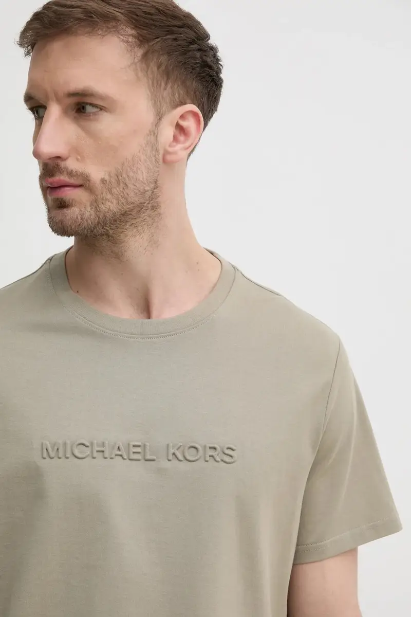 Michael Kors T-shirt Uomo Beige 3291395 miniatura 4