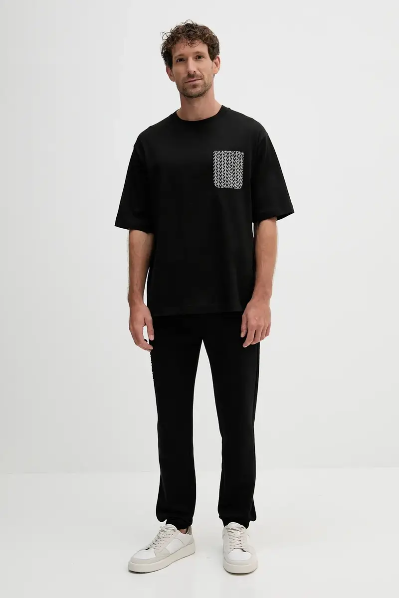 Michael Kors T-shirt Uomo Nero 3637323 miniatura 2