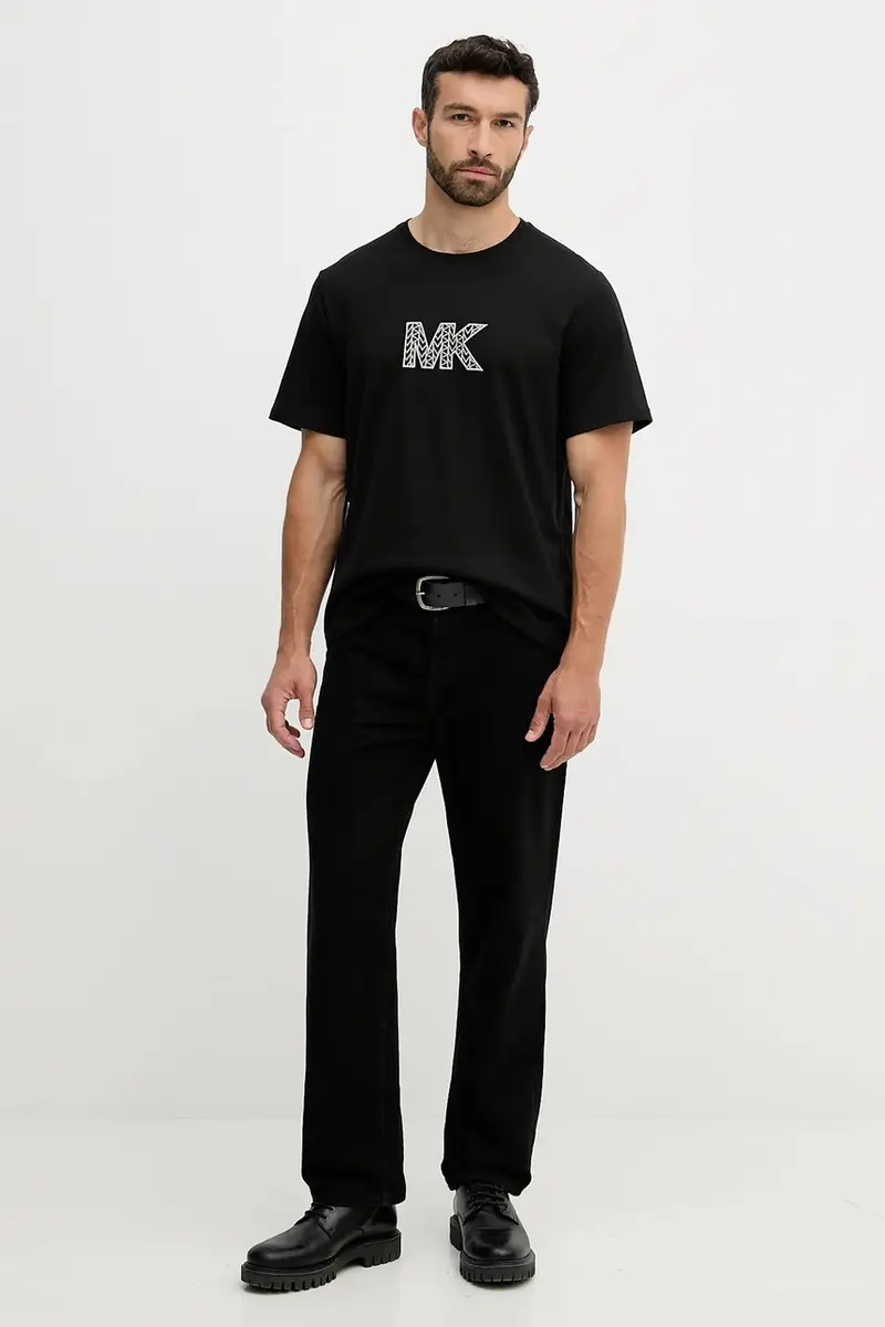 Michael Kors T-shirt Uomo Nero 2985371 miniatura 2