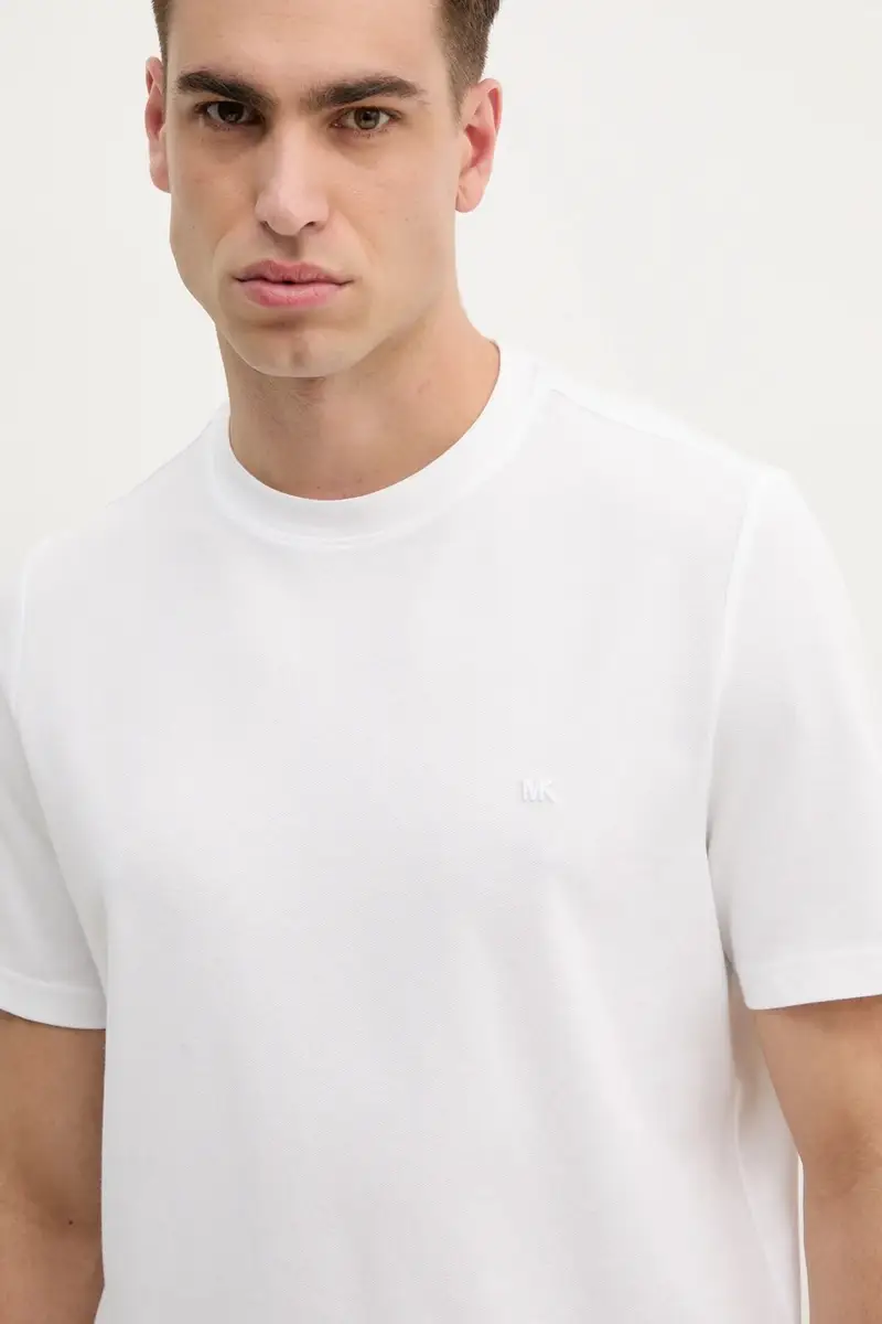 Michael Kors T-shirt Uomo Bianco 3124371 miniatura 4