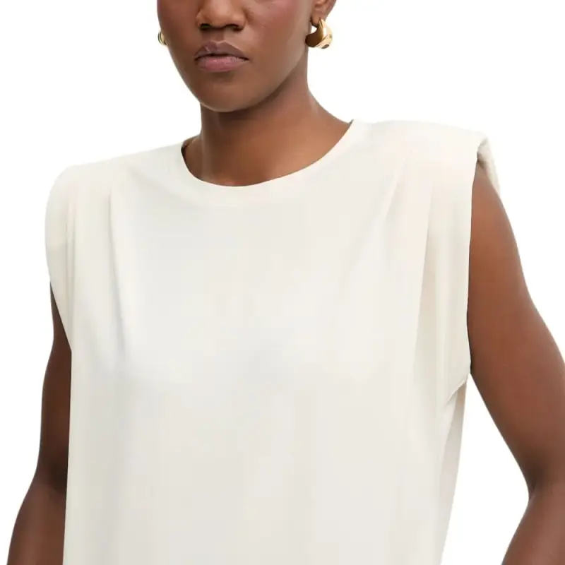 Top Donna BEIGE miniatura 2