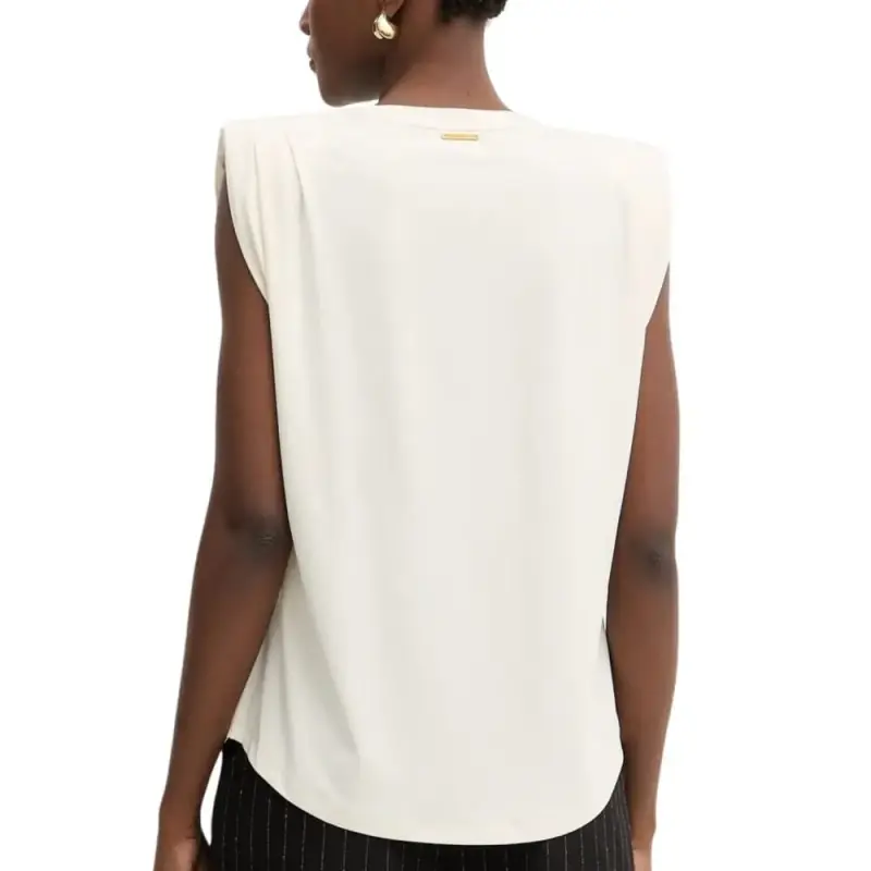 Top Donna BEIGE miniatura 3