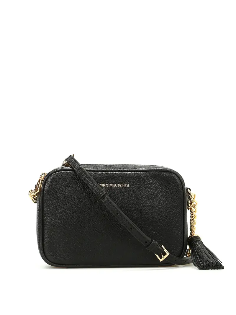 Tracolla Ginny in pelle Nero