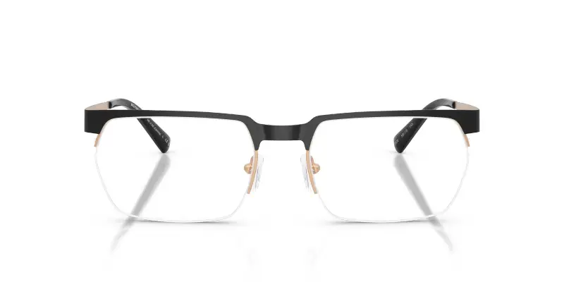 Uomo Michael Kors MK3106 ZAMBIA 1005 Montature da vista Metallo Nero Trasparente Squadrata Normale miniatura 3