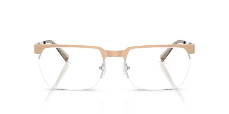 Uomo Michael Kors MK3106 ZAMBIA 1014 Montature da vista Metallo Oro Trasparente Squadrata Normale miniatura 3