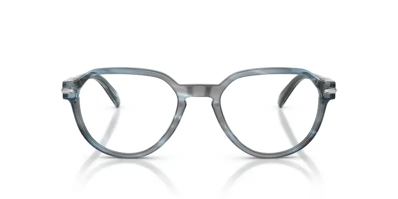 Uomo Michael Kors MK4187U WESTERLY 4048 Montature da vista Acetato Blu Trasparente Rotonda Normale miniatura 3