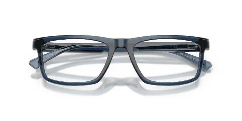 Uomo Michael Kors MK4189U KAHULU 3002 Montature da vista Iniettato Blu Trasparente Squadrata Normale miniatura 2