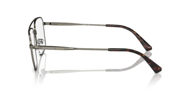 Michael Kors Uomo MK3084 TORDRILLO 1001 Montature da vista Metallo Bronzo Trasparente Squadrata Normale miniatura 3