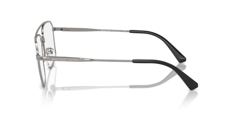 Michael Kors Uomo MK3084 TORDRILLO 1002 Montature da vista Metallo Grigio Trasparente Squadrata Normale miniatura 3