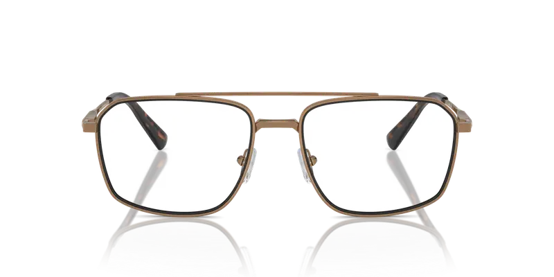 Michael Kors Uomo MK3084 TORDRILLO 1899 Montature da vista Metallo Oro Trasparente Squadrata Normale miniatura 2