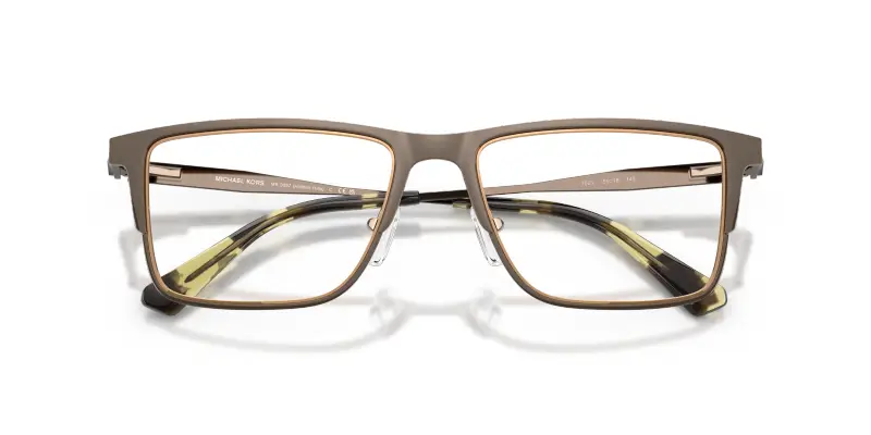 Uomo MK3097 HIDDEN HILLS 1001 Montature da vista Metallo Grigio Trasparente Squadrata Normale miniatura 2