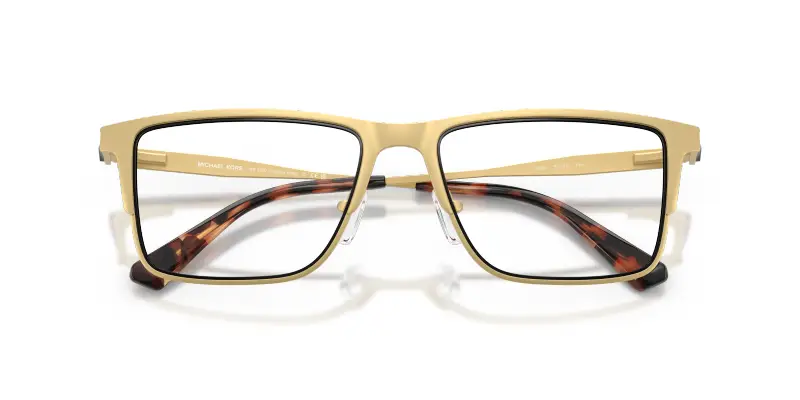 Uomo MK3097 HIDDEN HILLS 1908 Montature da vista Metallo Giallo Trasparente Squadrata Normale miniatura 2