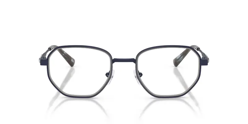 Uomo MK3098 JOSHUA TREE 1207 Montature da vista Metallo Blu Trasparente Geometrica Normale miniatura 3