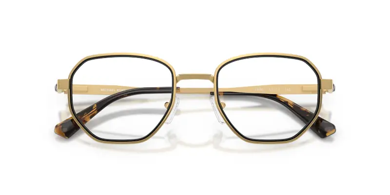 Uomo MK3098 JOSHUA TREE 1896 Montature da vista Metallo Oro Trasparente Geometrica Normale miniatura 2