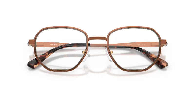 Uomo MK3098 JOSHUA TREE 1900 Montature da vista Metallo Bronzo Trasparente Geometrica Normale miniatura 2