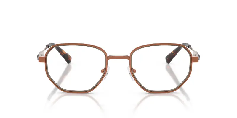 Uomo MK3098 JOSHUA TREE 1900 Montature da vista Metallo Bronzo Trasparente Geometrica Normale miniatura 3