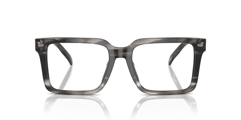 Michael Kors Uomo MK4121U MOSEL 3966 Montature da vista Acetato Nero Trasparente Squadrata Normale miniatura 2