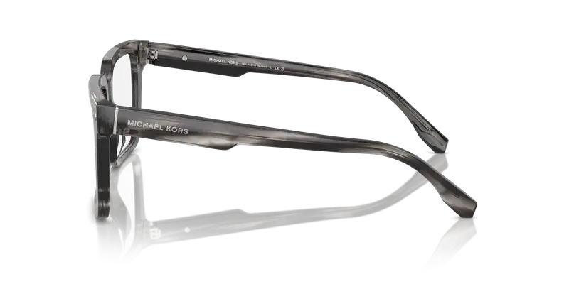 Michael Kors Uomo MK4121U MOSEL 3966 Montature da vista Acetato Nero Trasparente Squadrata Normale miniatura 3