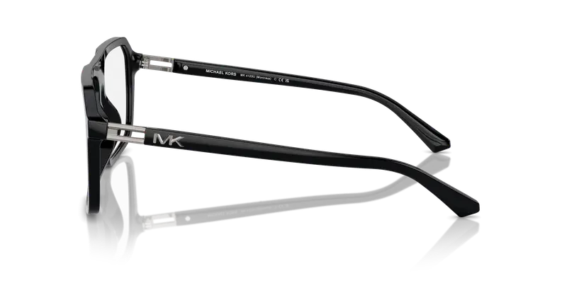 Michael Kors Uomo MK4123U MONTREUX 3005 Montature da vista Acetato Nero Trasparente Squadrata Normale miniatura 3