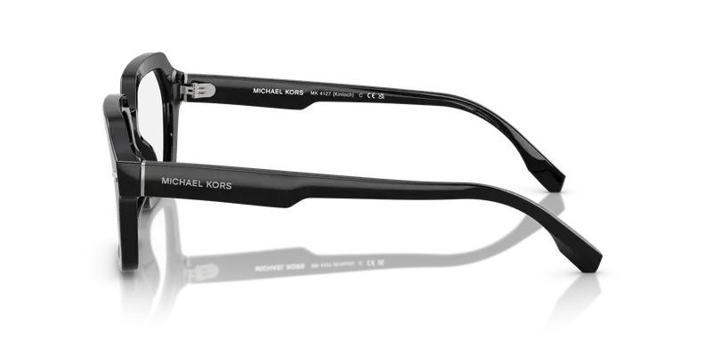 Michael Kors Uomo MK4127 KINLOCH 3005 Montature da vista Acetato Nero Trasparente Squadrata Normale miniatura 3