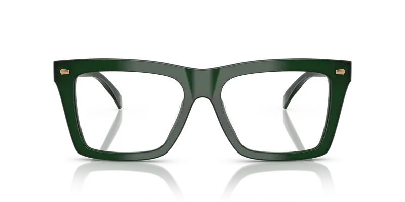 Michael Kors Uomo MK4128U AUGUSTA 4008 Montature da vista Acetato Verde Trasparente Squadrata Normale miniatura 2