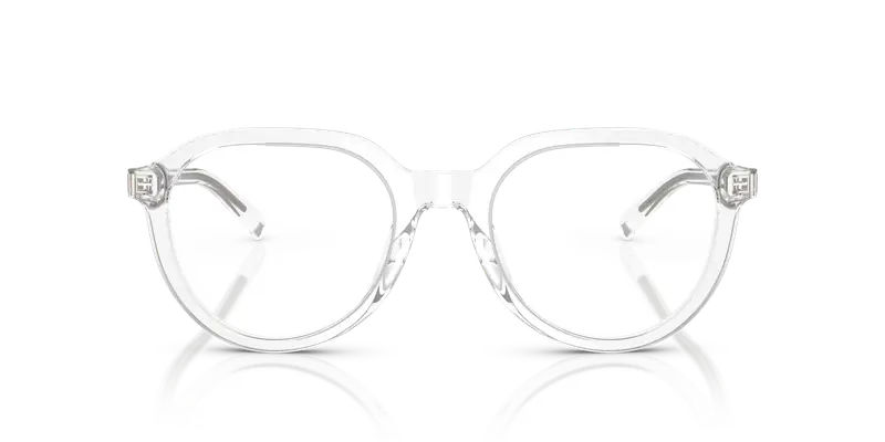 Michael Kors Uomo MK4129 REDWOOD 3015 Montature da vista Acetato Trasparente Trasparente Rotonda Normale miniatura 2