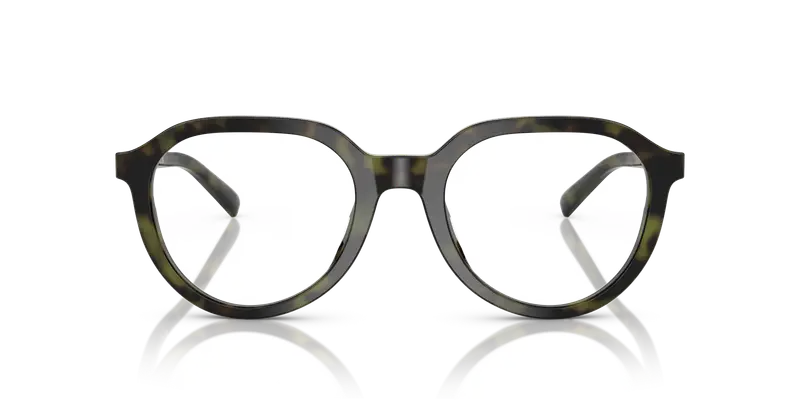 Michael Kors Uomo MK4129 REDWOOD 3943 Montature da vista Acetato Verde Trasparente Rotonda Normale miniatura 2