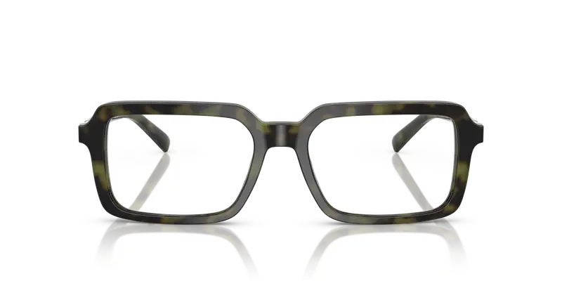 Michael Kors Uomo MK4130 YELLOWSTONE 3943 Montature da vista Acetato Verde Trasparente Squadrata Normale miniatura 2