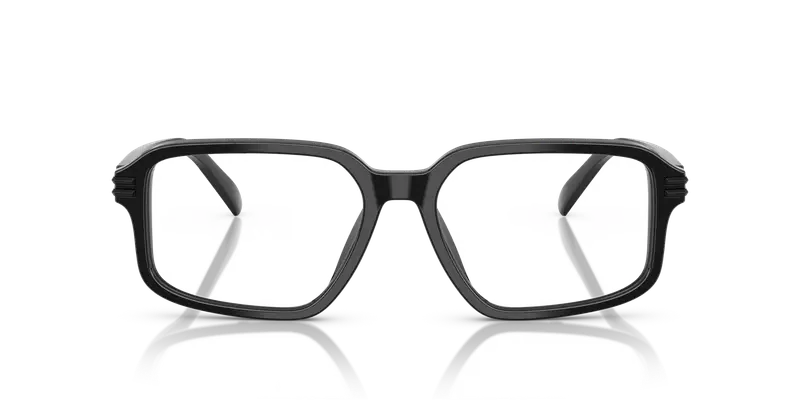 Michael Kors Uomo MK4154U PINECREST 3005 Montature da vista Acetato Nero Trasparente Geometrica Normale miniatura 2