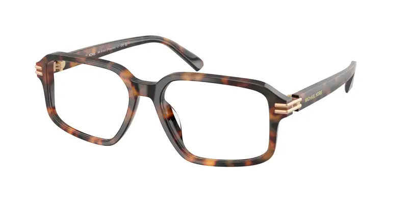 Michael Kors Uomo MK4154U PINECREST 3904 Montature da vista Acetato Tartaruga Trasparente Geometrica Normale